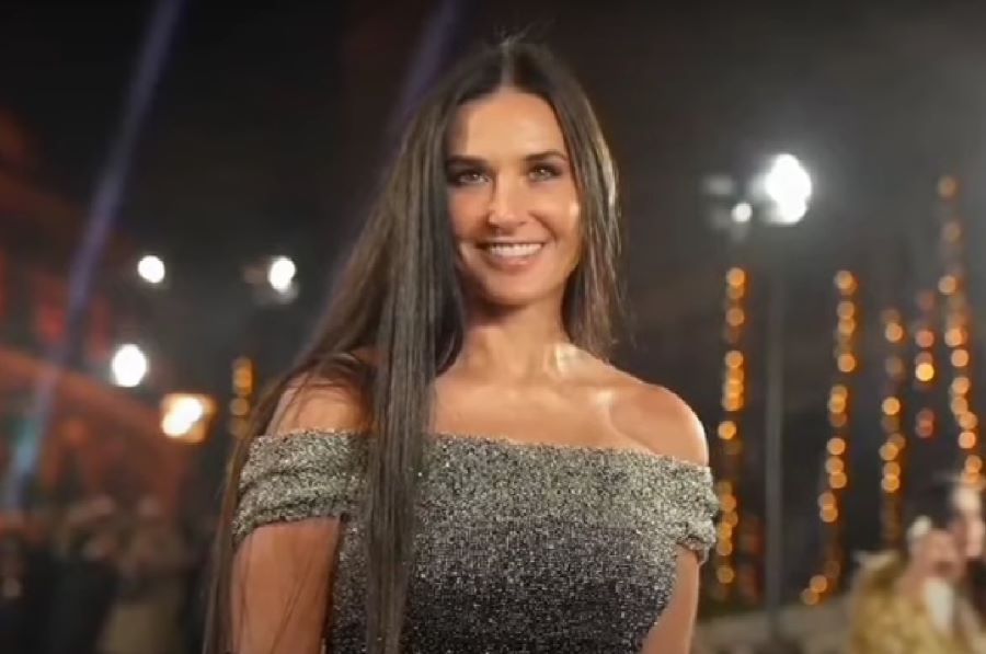 demi moore skincare routine | Demi moore at red carpet event