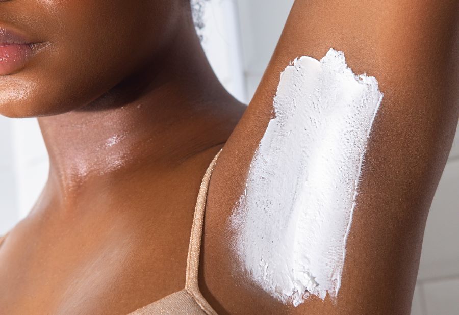 does shaving armpits reduce sweating | shaving cream on woman's armpit