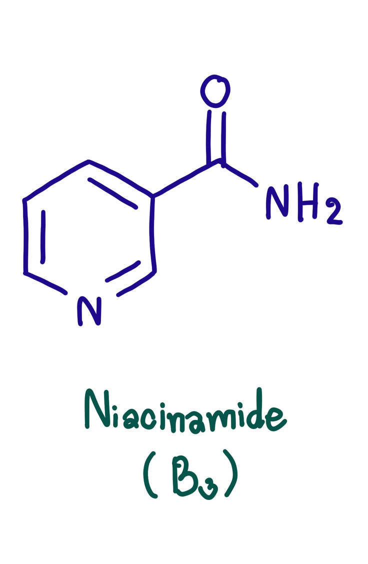 niacinamide chemical structure image