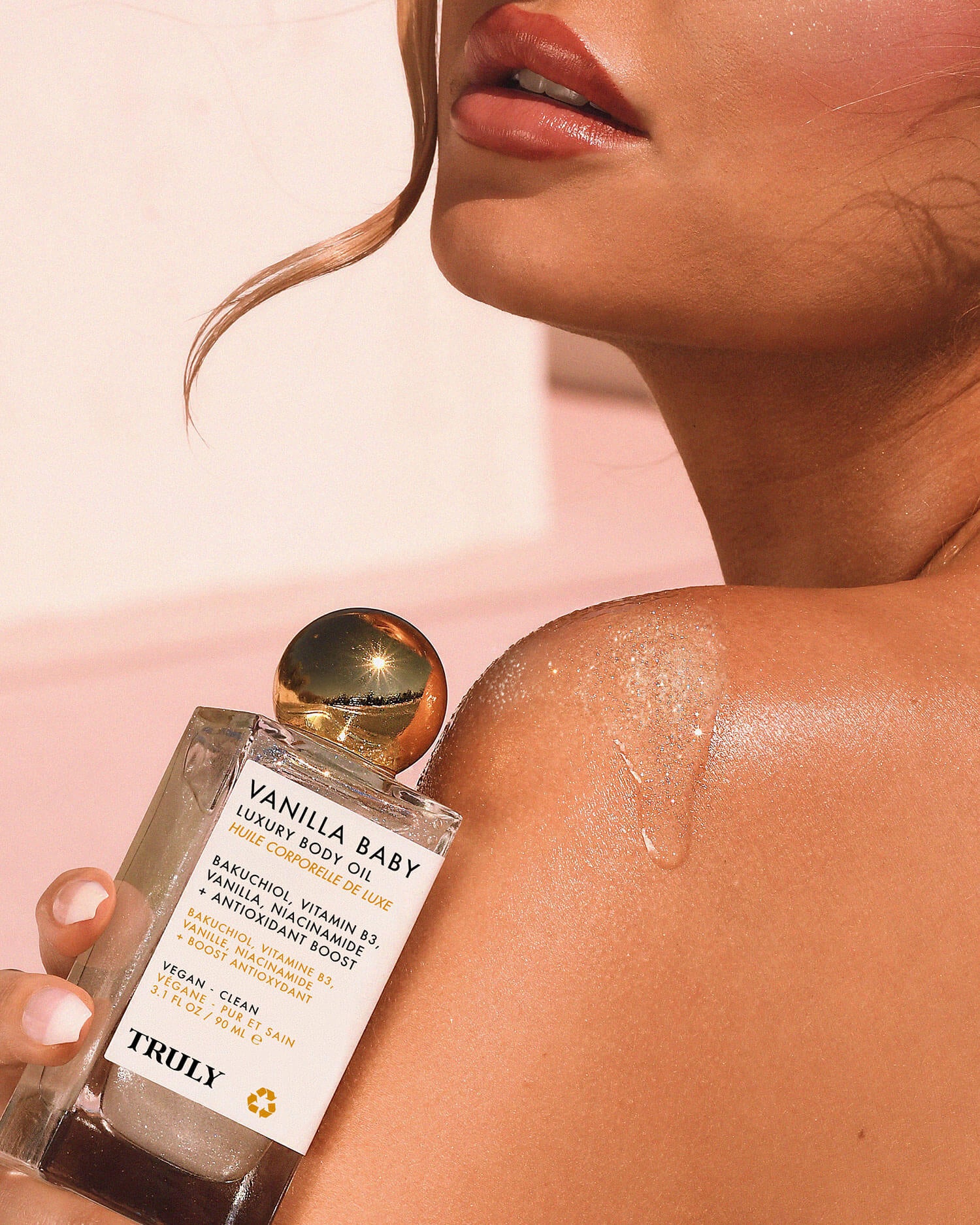 Vanilla baby luxury body oil