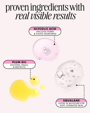 Truly Beauty’s Smooth Legend After Shave Serum blends Glycolic Acid (clears pores), Plum Oil (soothes), and Squalane (locks in moisture) for real strawberry skin results.