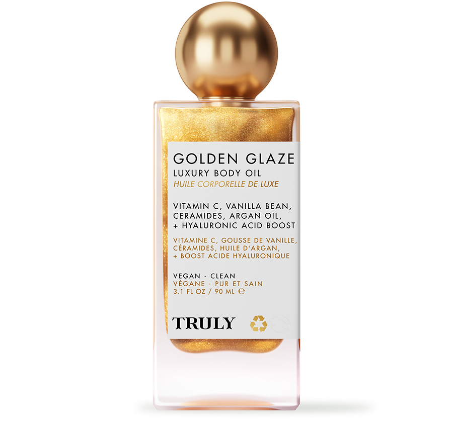 Golden glaze luxury body oil