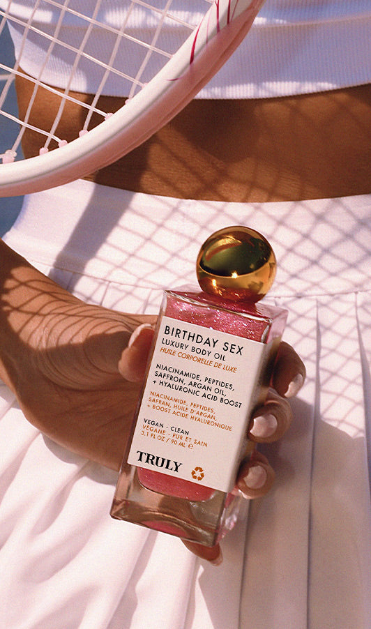 Birthday sex luxury body oil